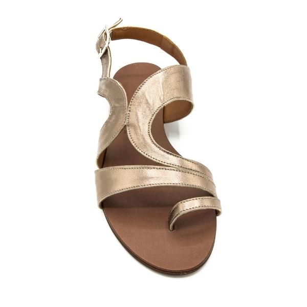 sandalo donna cuoio dark
