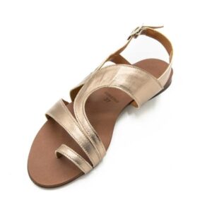 Sandalo donna laminato rame Dark - immagine 3