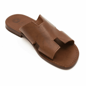 Sandali uomo in cuoio Eboli - immagine 4