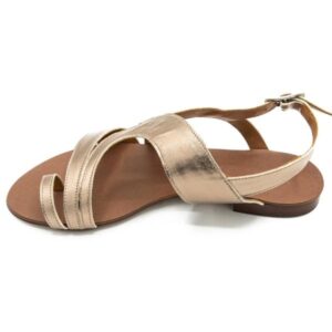 Sandalo donna laminato rame Dark - immagine 4
