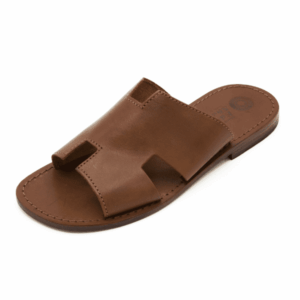 Sandali uomo in cuoio Eboli - immagine 1