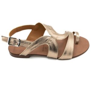 Sandalo donna laminato rame Dark - immagine 5
