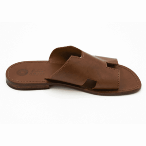 Sandali uomo in cuoio Eboli - immagine 3