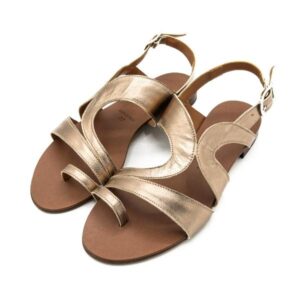 Sandalo donna laminato rame Dark - immagine 6