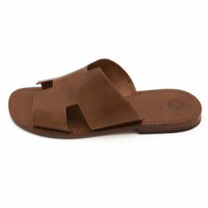 Sandali uomo in cuoio Eboli - immagine 2