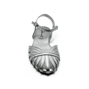 Ballerine argento con cinturino Dais - immagine 4