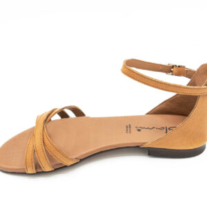 Sandalo donna in cuoio cumino Mary - immagine 3