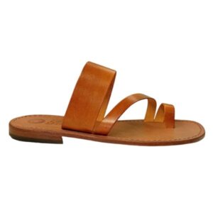 Sandali infradito da uomo in cuoio Adam - immagine 4